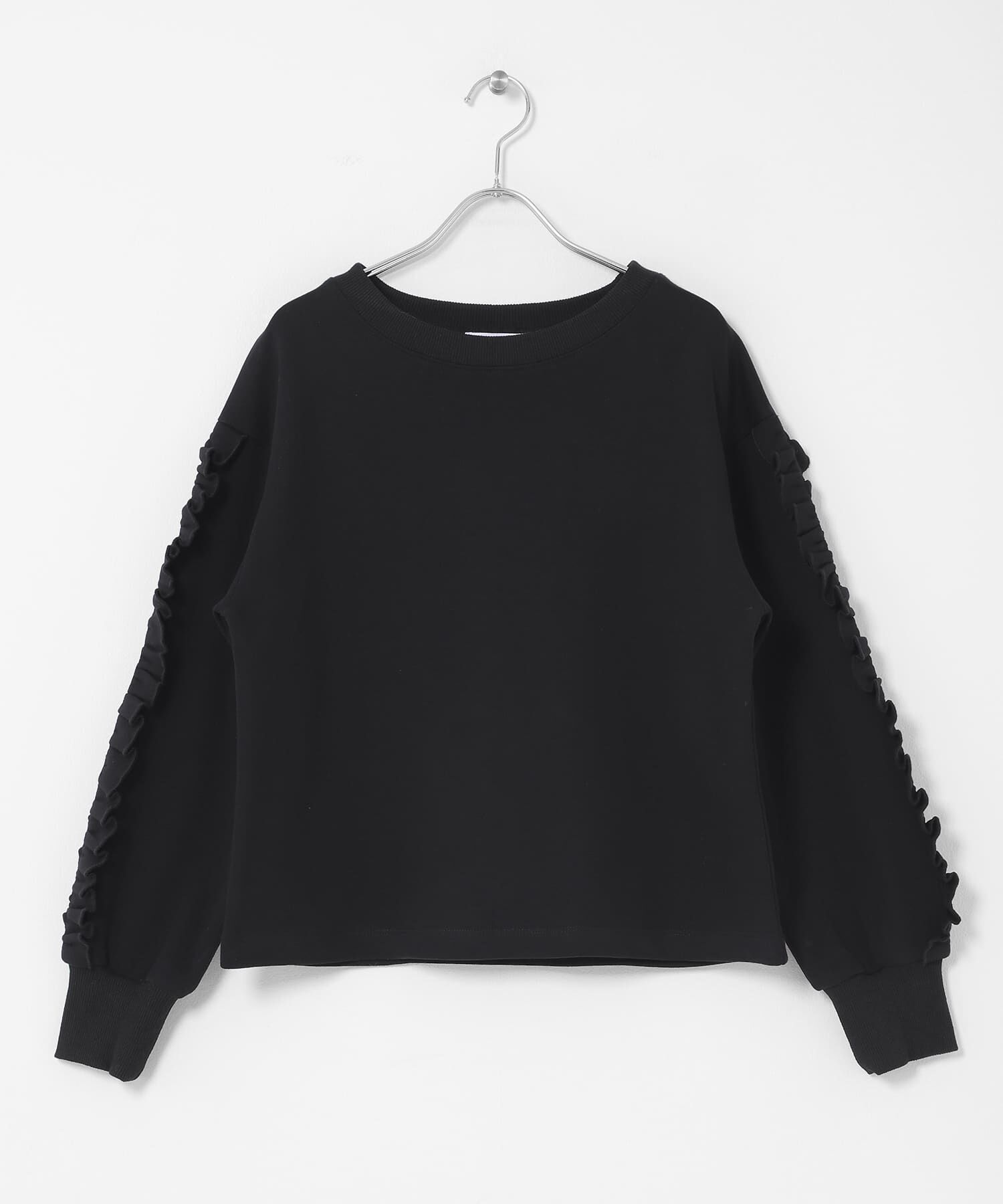 Sonny Label 「『WEB限定』フリルスリーブスウェットプルオーバー」|スウェット・ジャージ|