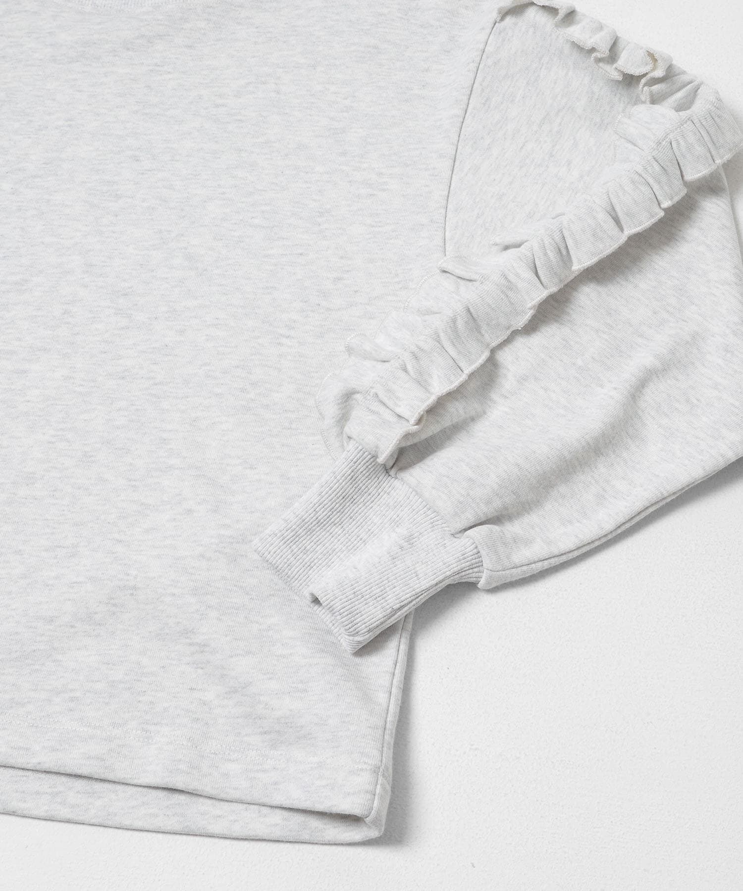 Sonny Label 「『WEB限定』フリルスリーブスウェットプルオーバー」|スウェット・ジャージ|