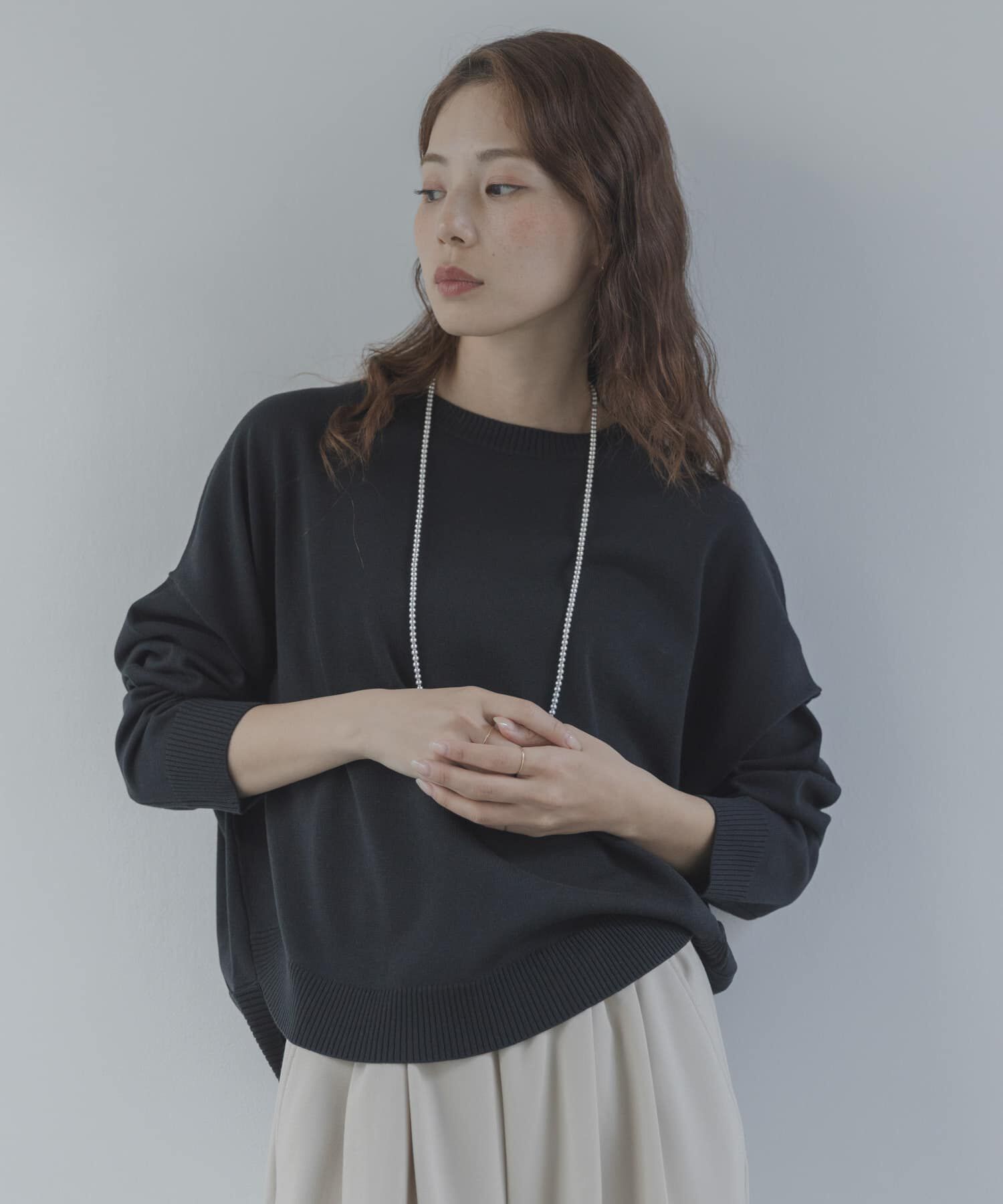 Sonny Label 「『一部WEB限定カラー』アンチピリングコクーンフォルムニット」|ニット・セーター|