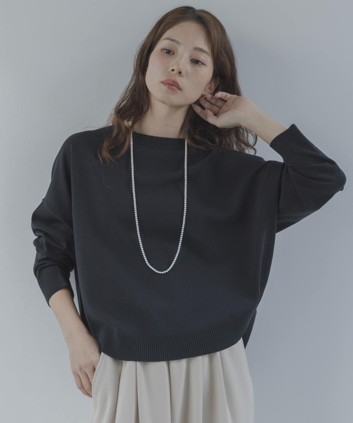 Sonny Label 「『一部WEB限定カラー』アンチピリングコクーンフォルムニット」|ニット・セーター|