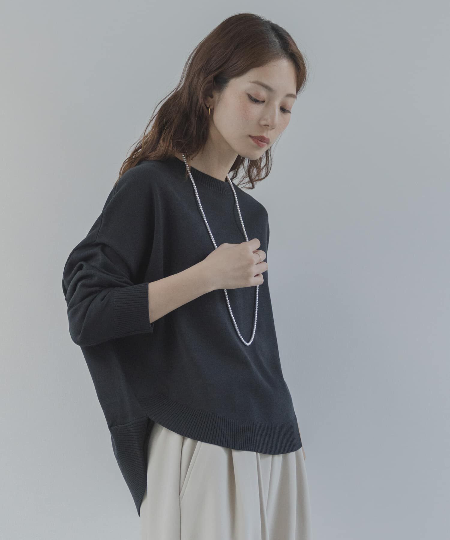 Sonny Label 「『一部WEB限定カラー』アンチピリングコクーンフォルムニット」|ニット・セーター|