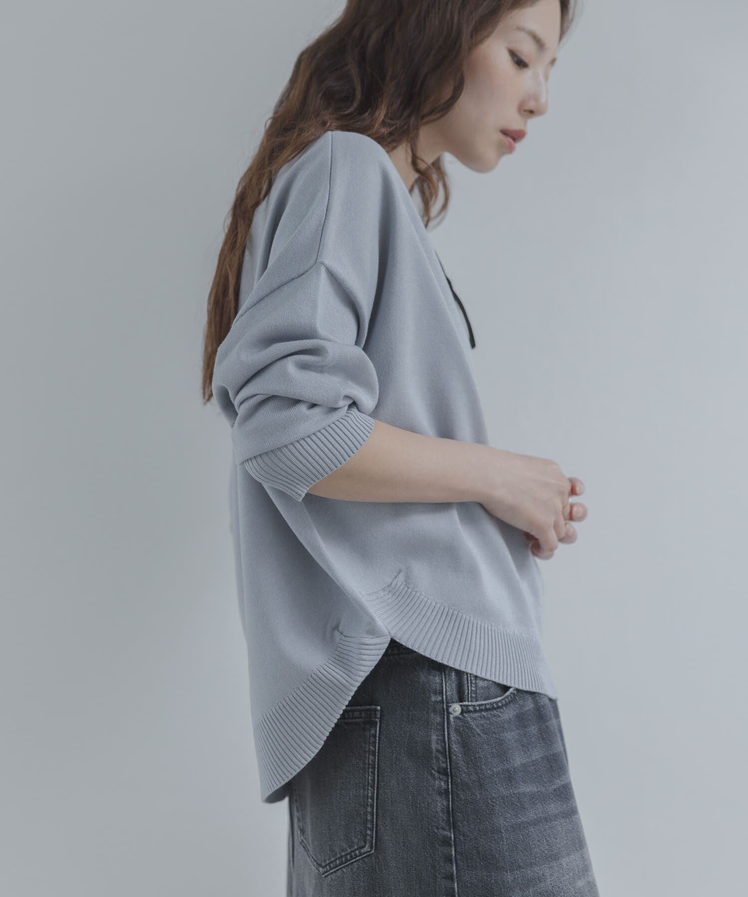 Sonny Label 「『一部WEB限定カラー』アンチピリングコクーンフォルムニット」|ニット・セーター|