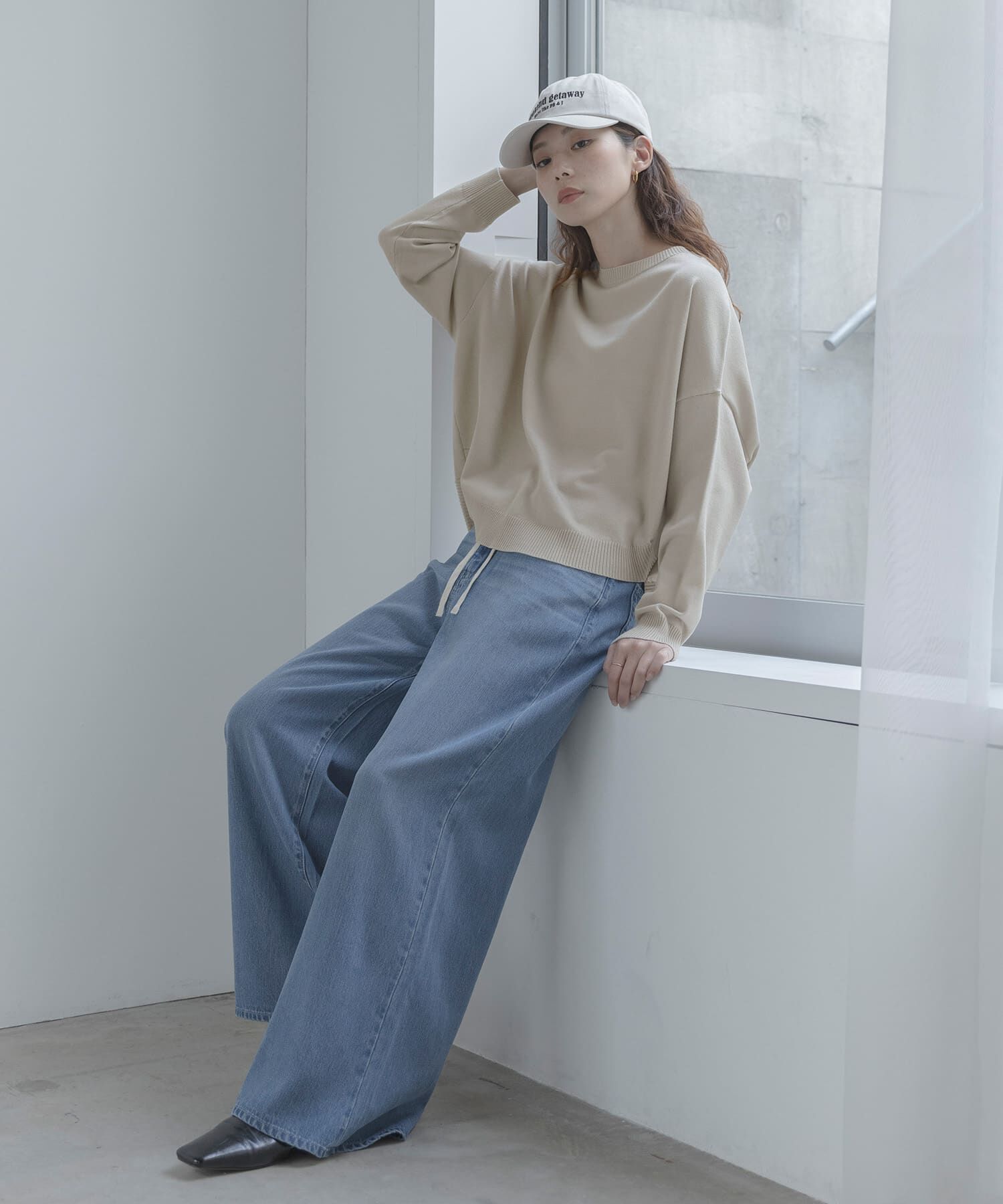 Sonny Label 「『一部WEB限定カラー』アンチピリングコクーンフォルムニット」|ニット・セーター|