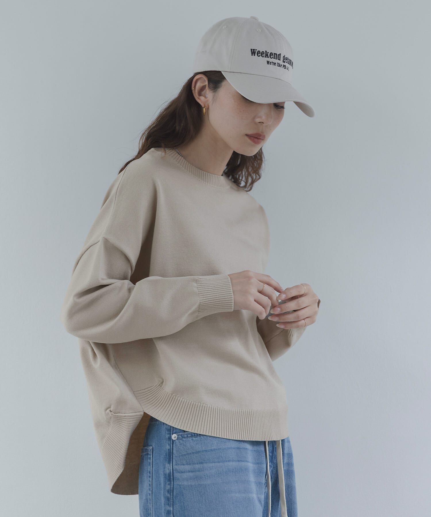 Sonny Label 「『一部WEB限定カラー』アンチピリングコクーンフォルムニット」|ニット・セーター|