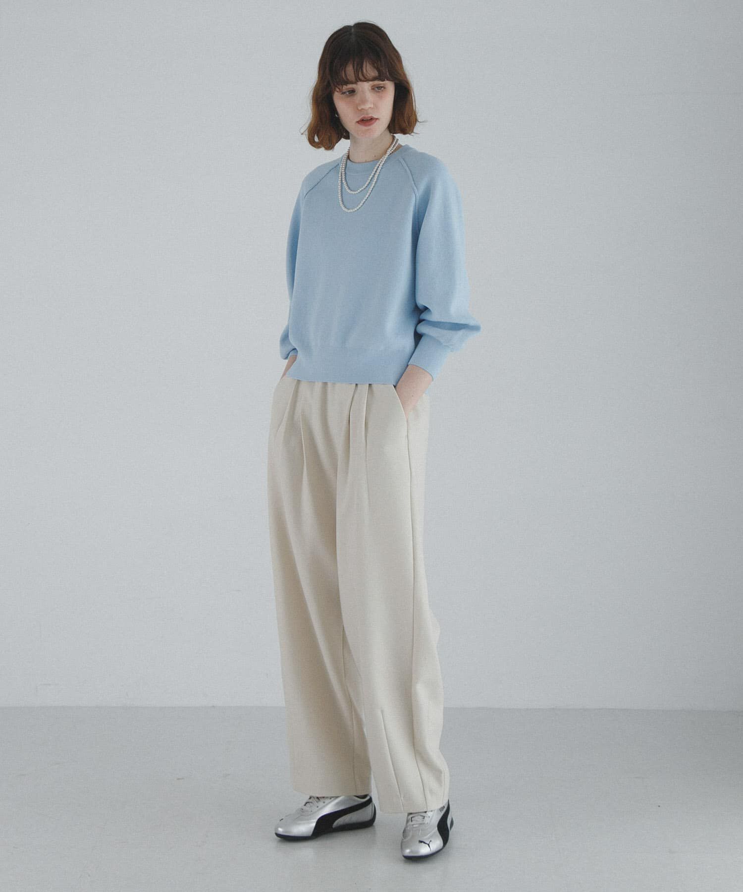 Sonny Label 「スウェットライクニット」|ニット・セーター|