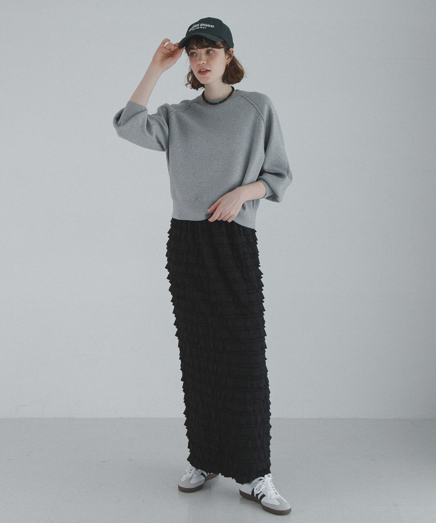 Sonny Label 「『WEB限定』カットフリルナロースカート」|スカート|