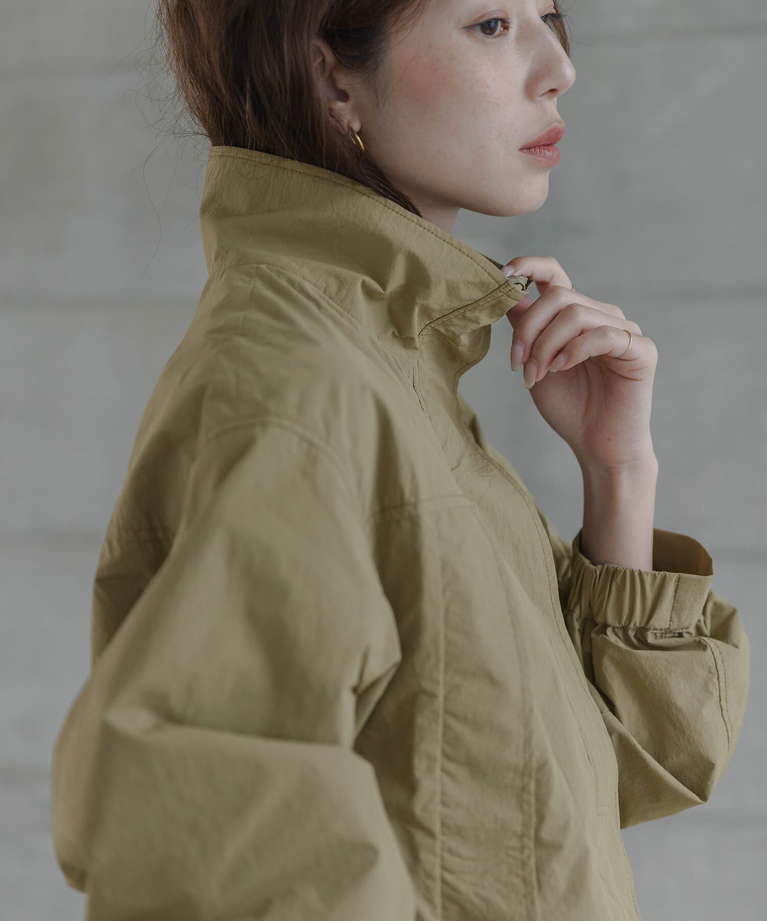 Sonny Label 「撥水スタンドカラーナイロンブルゾン」|その他|