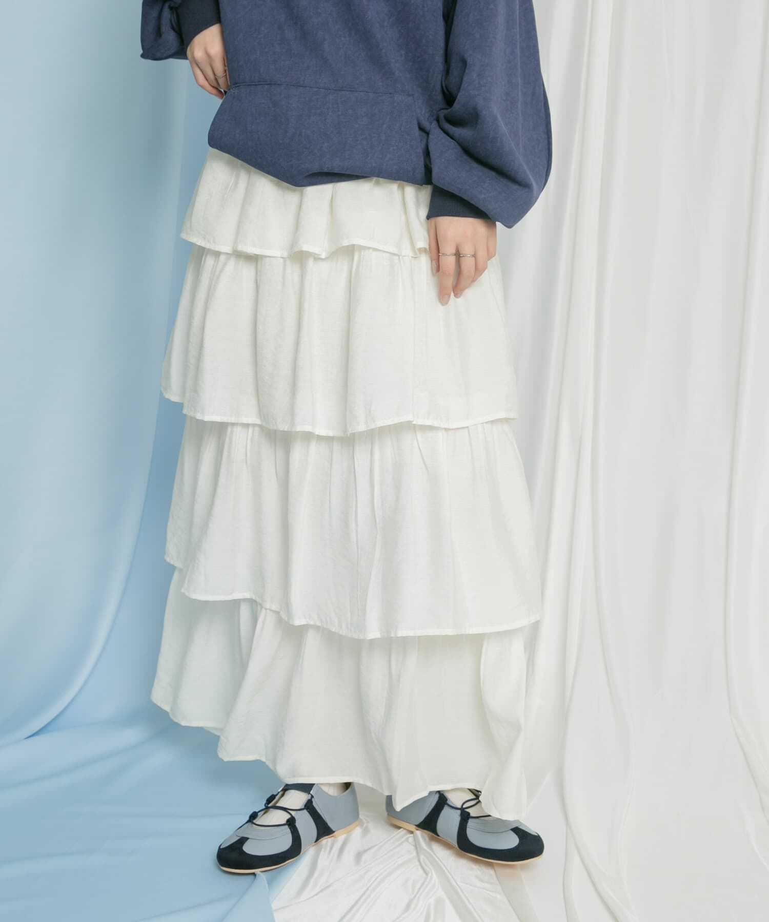  「ティアードスカート」|スカート|
