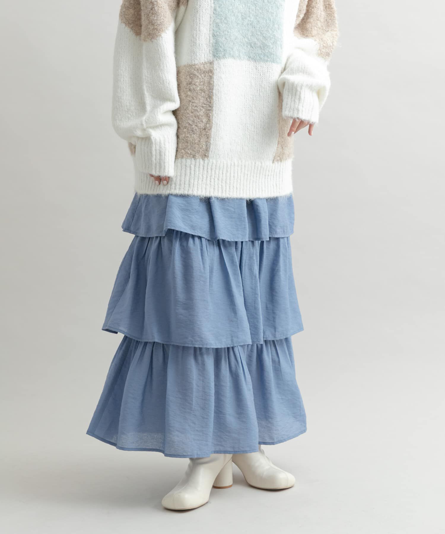  「ティアードスカート」|スカート|