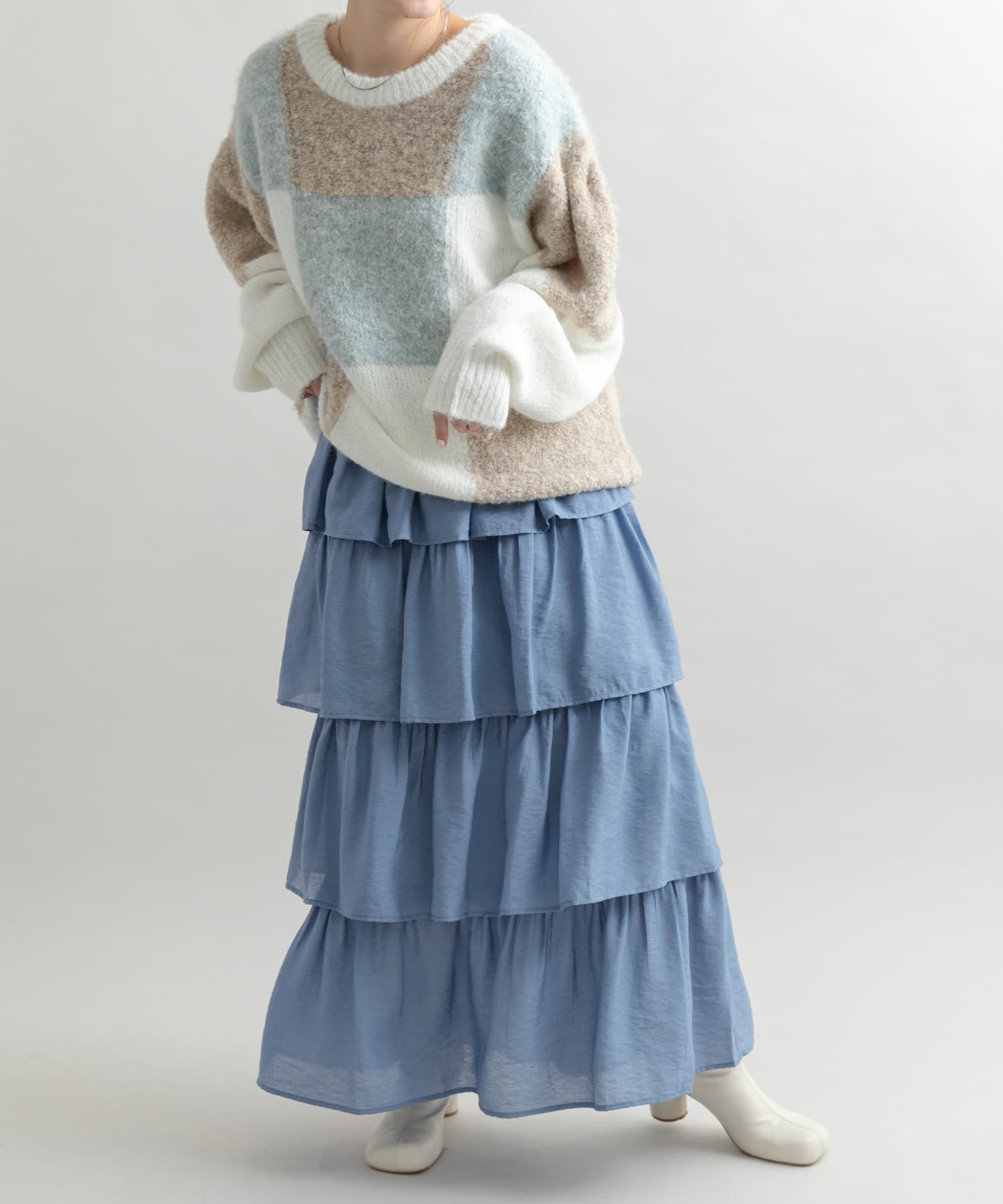  「ティアードスカート」|スカート|