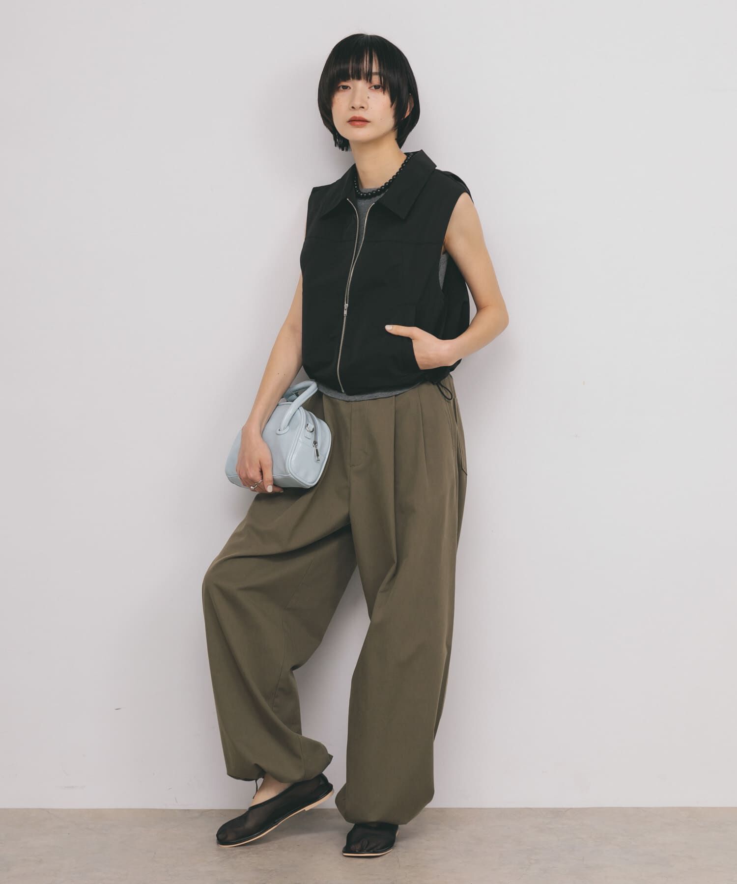  「コンパクトバルーンベスト」|ベスト・ジレ|