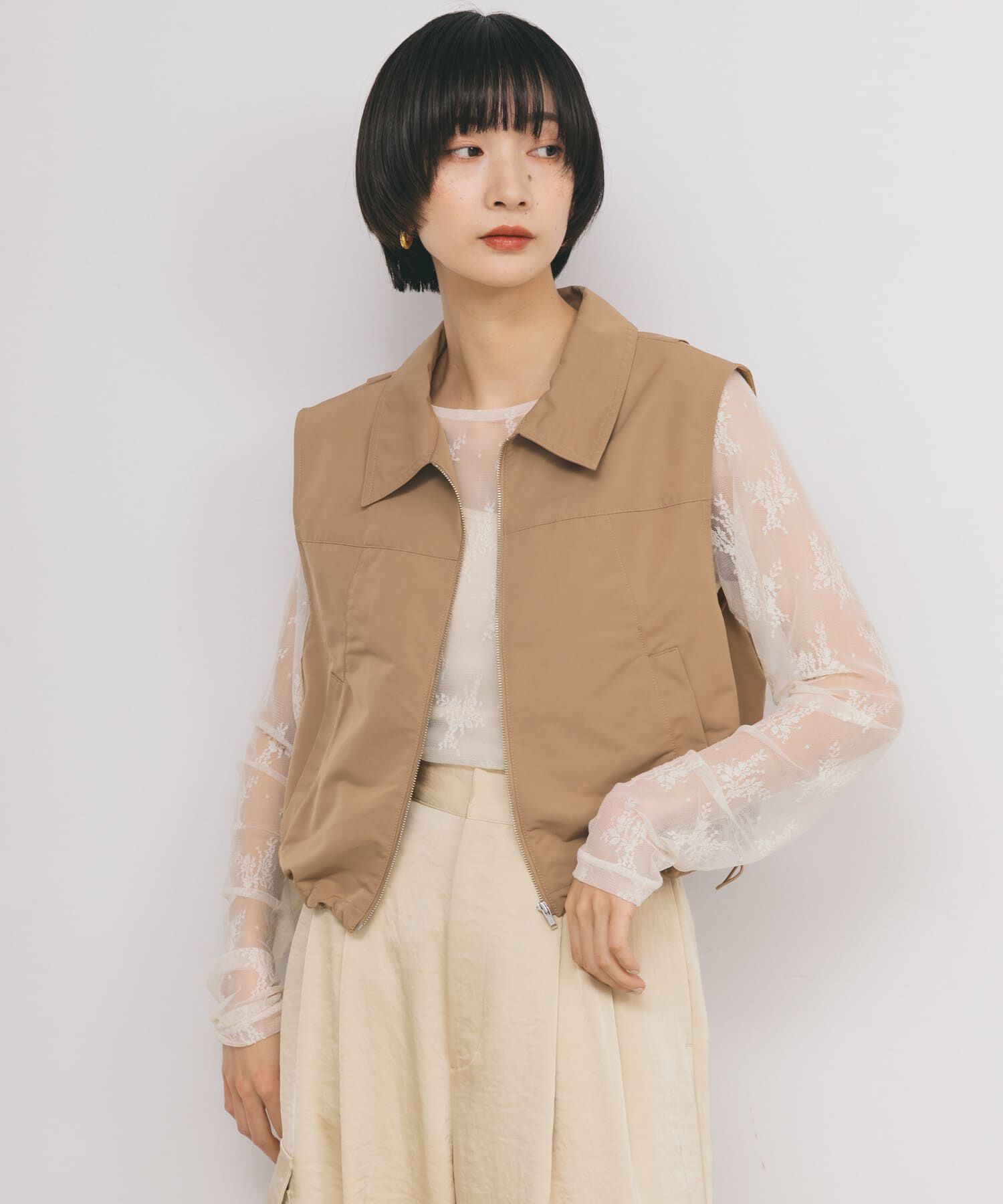  「コンパクトバルーンベスト」|ベスト・ジレ|