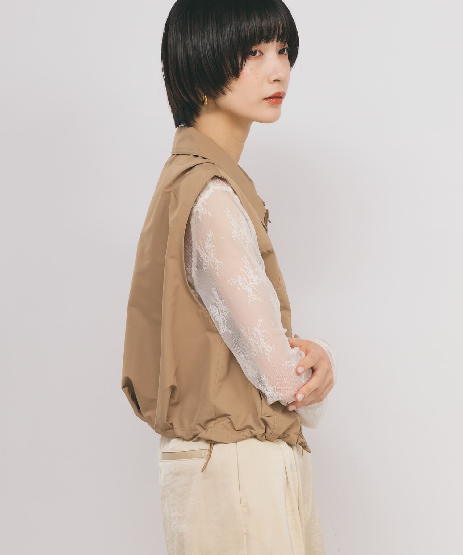  「コンパクトバルーンベスト」|ベスト・ジレ|