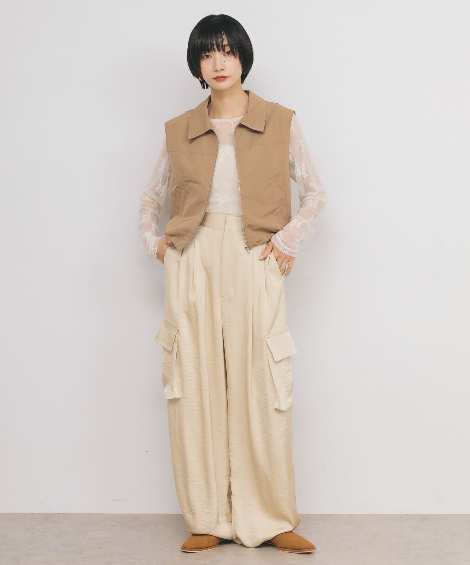  「コンパクトバルーンベスト」|ベスト・ジレ|