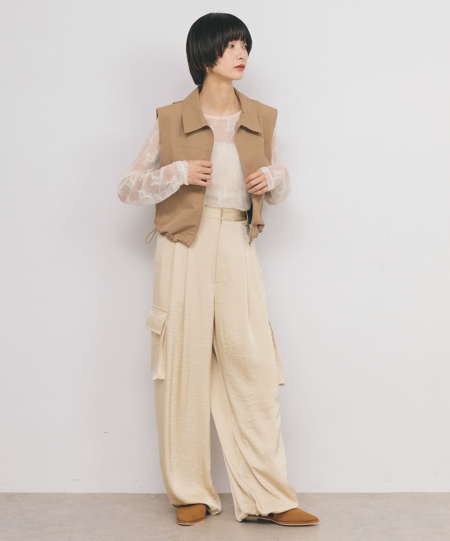  「コンパクトバルーンベスト」|ベスト・ジレ|