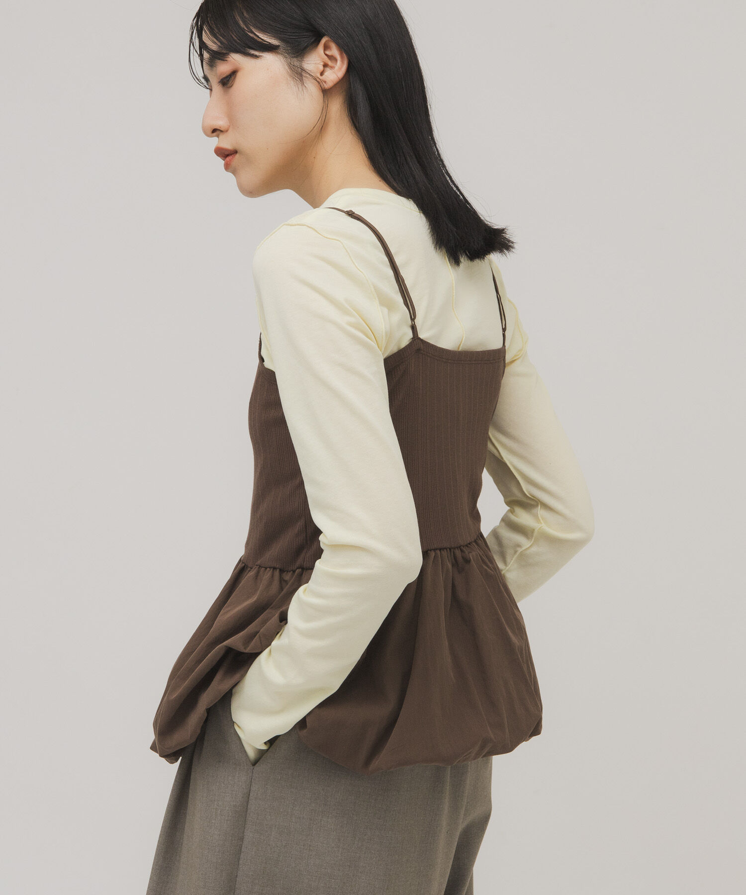  「バルーンビスチェSETトップス」|Tシャツ・カットソー|