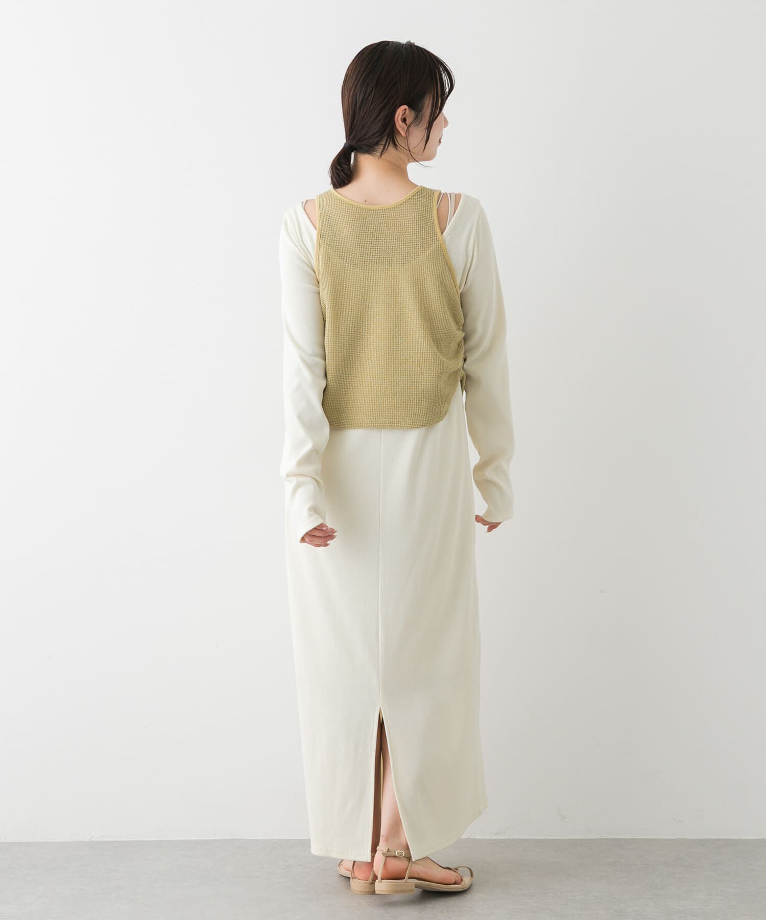 SENSE OF PLACE by URBAN RESEARCH「ポインテッドナローストラップサンダル」|サンダル|