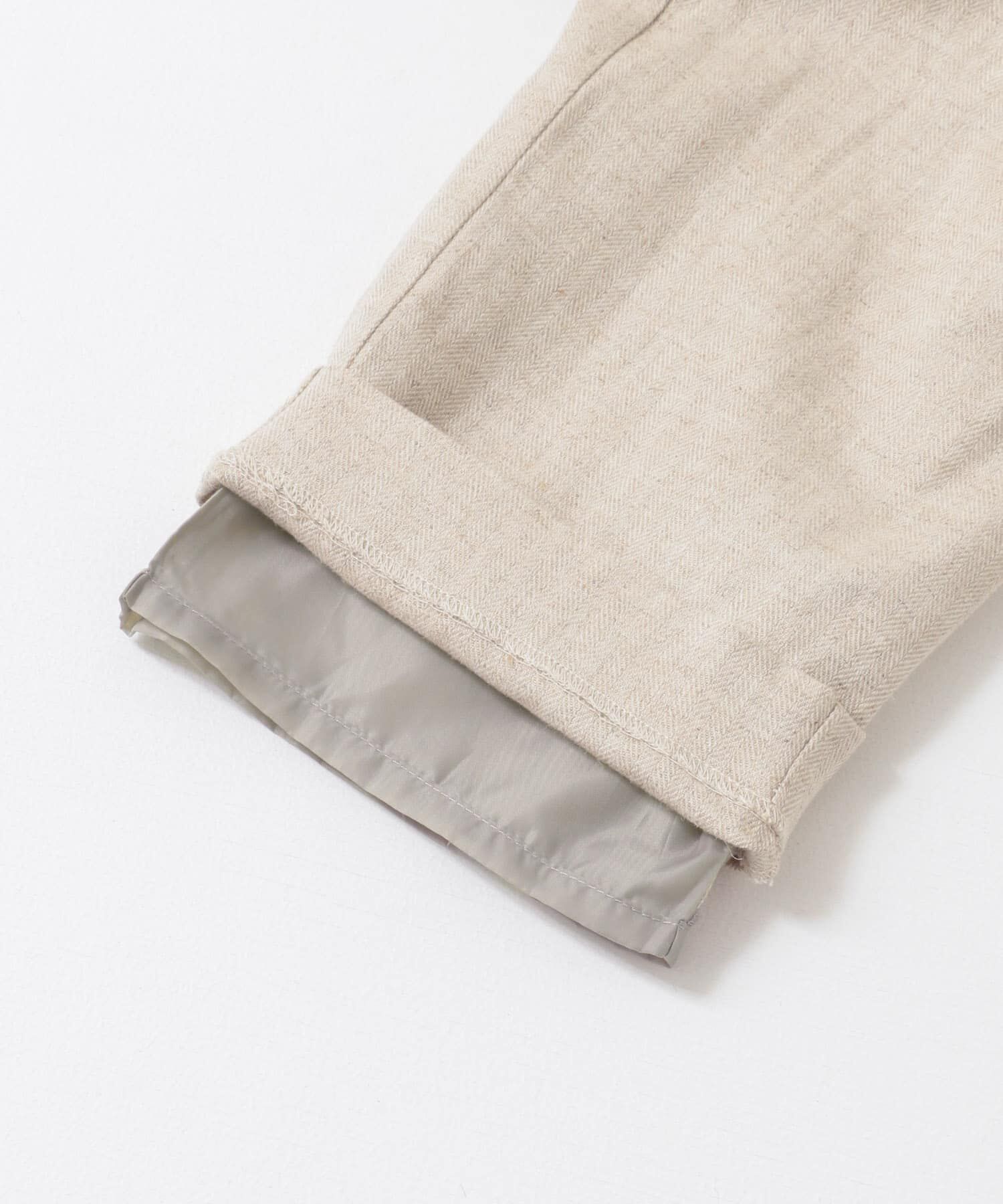 SENSE OF PLACE by URBAN RESEARCH「リネンヘリンボーンパイピングパンツ」|その他|