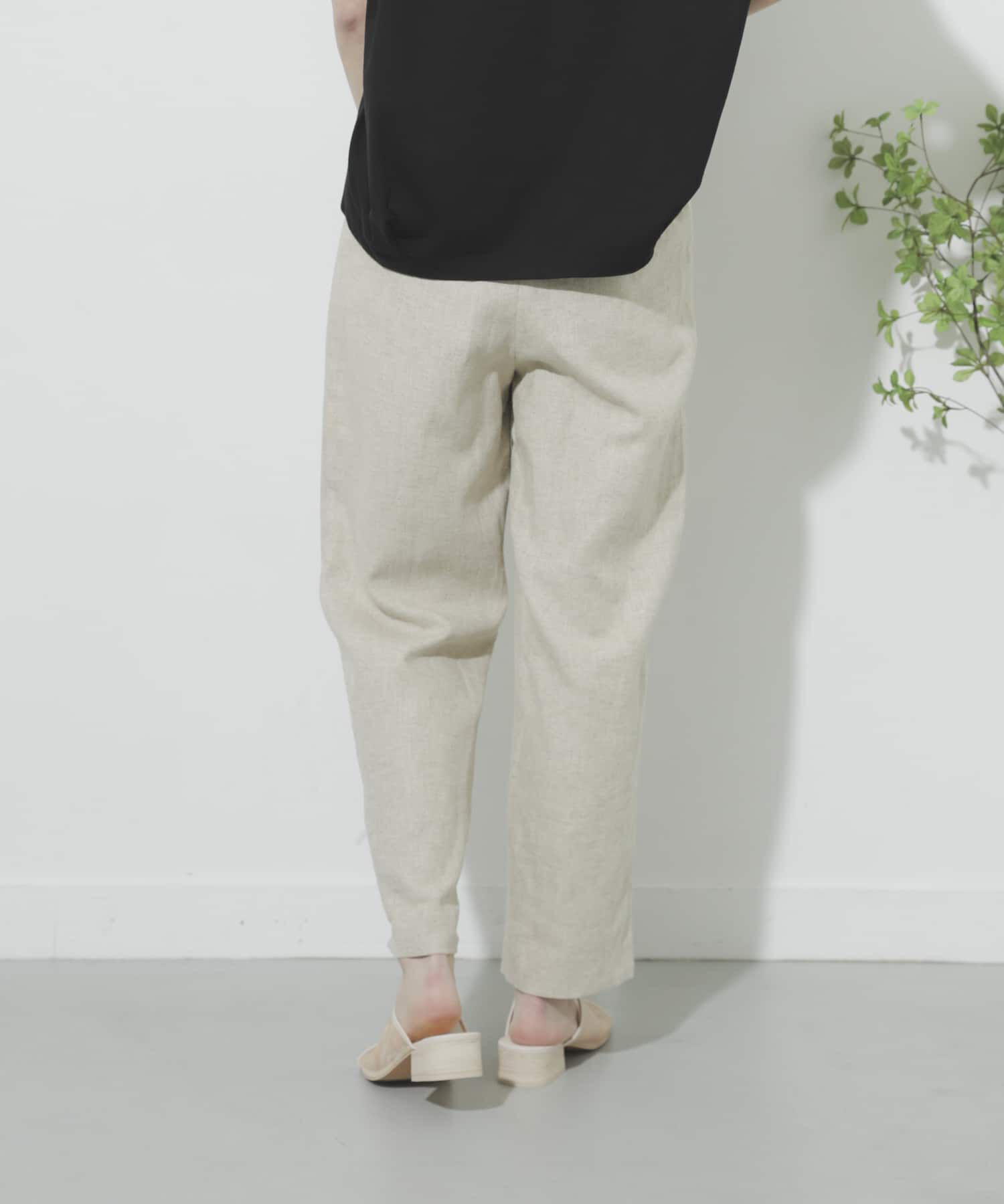 SENSE OF PLACE by URBAN RESEARCH「リネンヘリンボーンパイピングパンツ」|その他|
