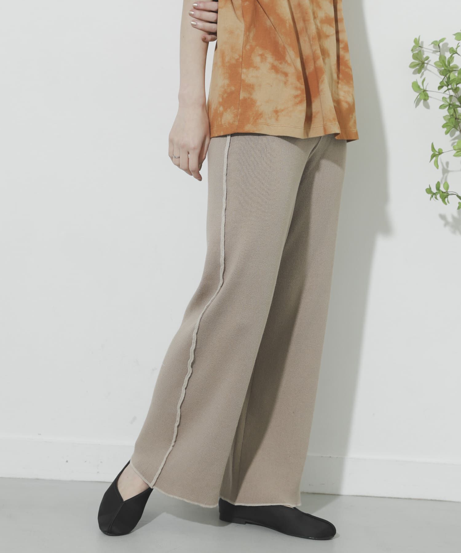 SENSE OF PLACE by URBAN RESEARCH「カラーリンキングニットパンツ」|その他|