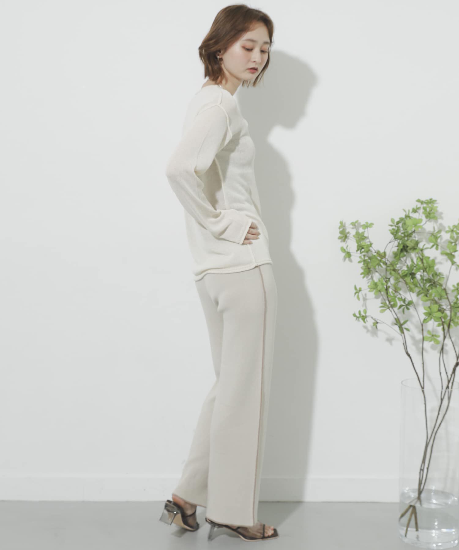 SENSE OF PLACE by URBAN RESEARCH「カラーリンキングニットパンツ」|その他|