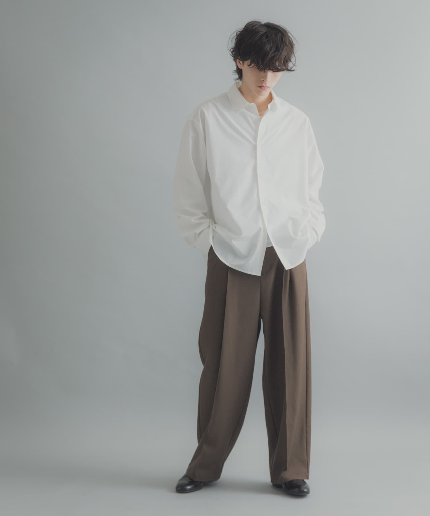 SENSE OF PLACE by URBAN RESEARCH「『イージーケア/速乾/接触冷感』コンフォートレギュラーカラーシャツ」|シャツ・ブラウス|