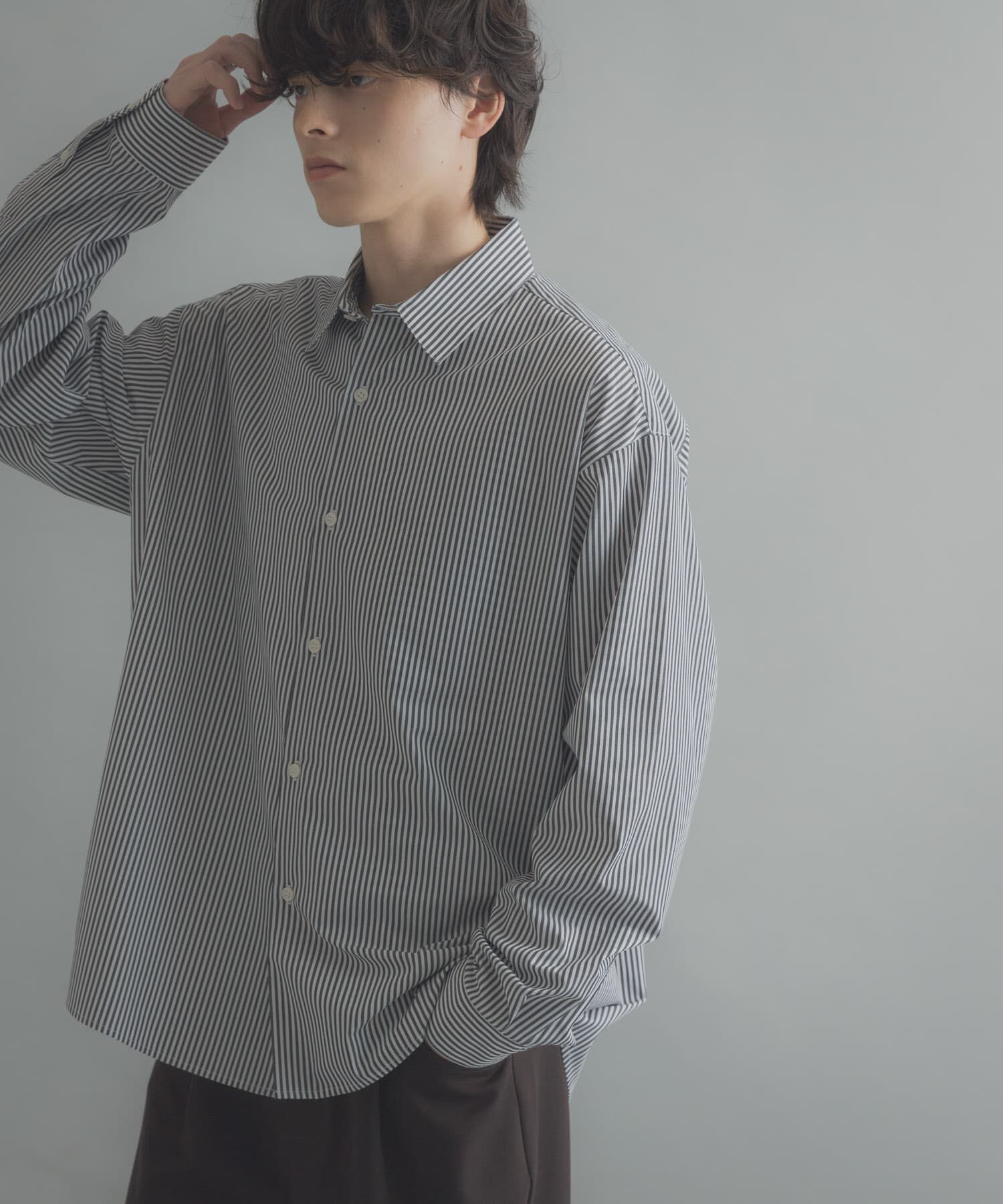 SENSE OF PLACE by URBAN RESEARCH「『イージーケア/速乾/接触冷感』コンフォートレギュラーカラーシャツ」|シャツ・ブラウス|