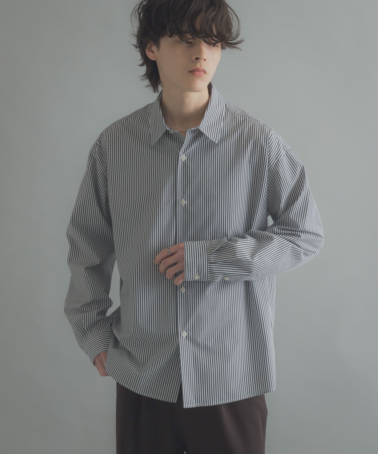 SENSE OF PLACE by URBAN RESEARCH「『イージーケア/速乾/接触冷感』コンフォートレギュラーカラーシャツ」|シャツ・ブラウス|