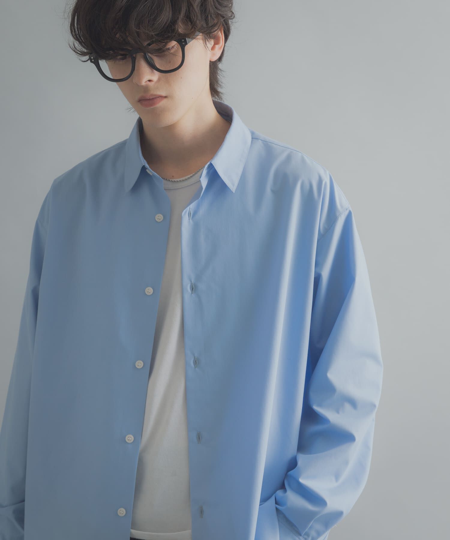 SENSE OF PLACE by URBAN RESEARCH「『イージーケア/速乾/接触冷感』コンフォートレギュラーカラーシャツ」|シャツ・ブラウス|