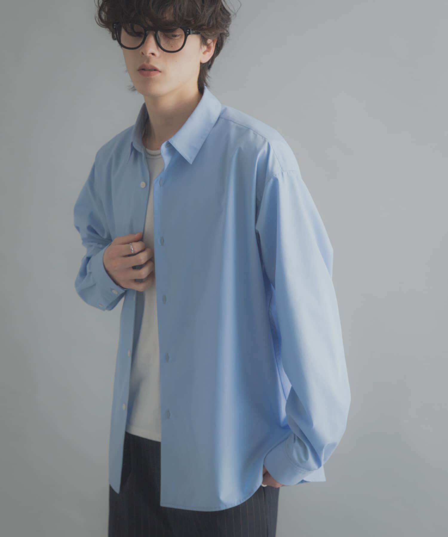 SENSE OF PLACE by URBAN RESEARCH「『イージーケア/速乾/接触冷感』コンフォートレギュラーカラーシャツ」|シャツ・ブラウス|