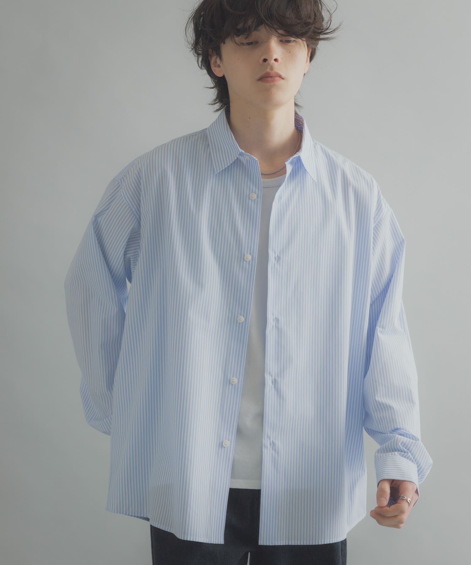 SENSE OF PLACE by URBAN RESEARCH「『イージーケア/速乾/接触冷感』コンフォートレギュラーカラーシャツ」|シャツ・ブラウス|