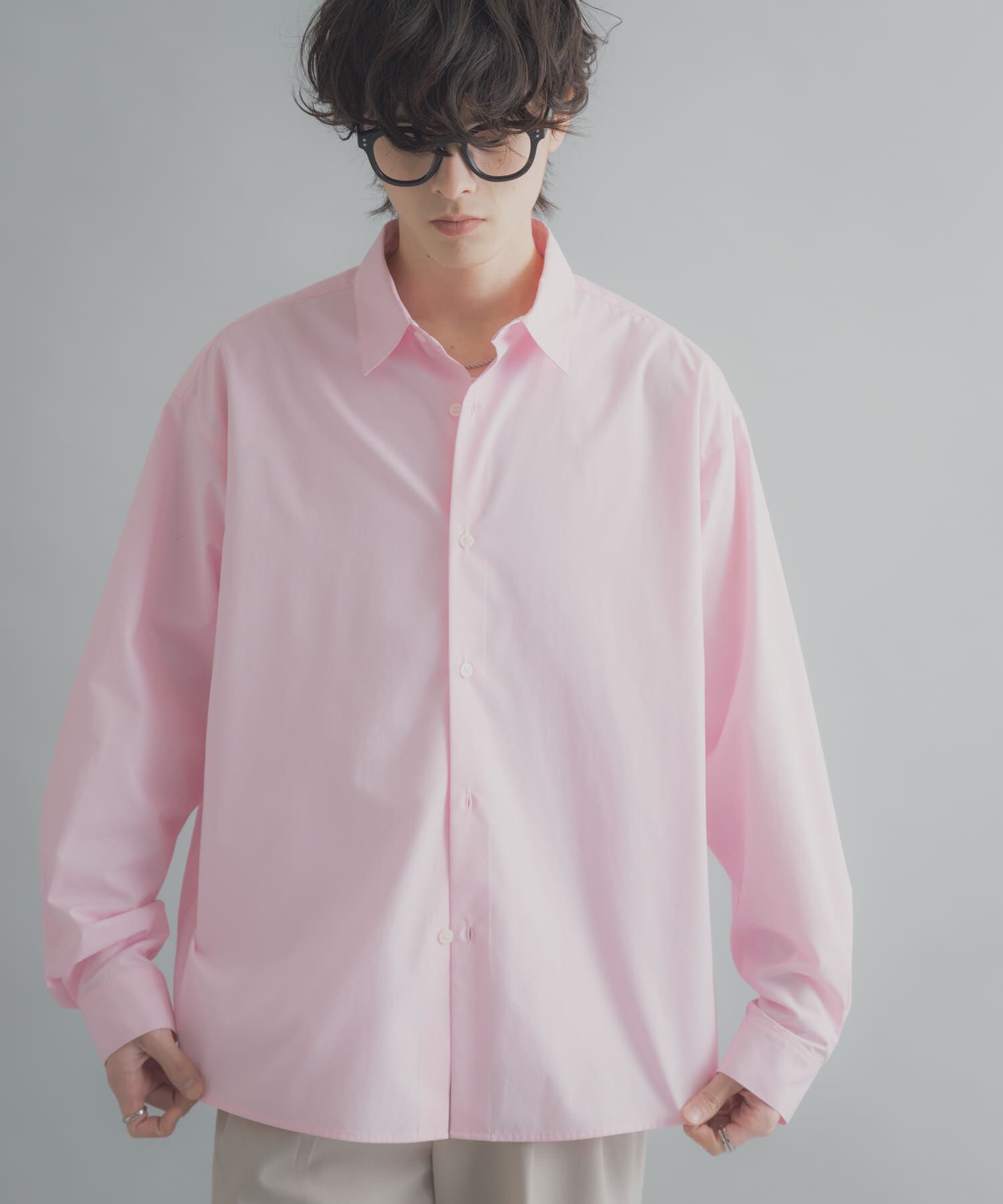 SENSE OF PLACE by URBAN RESEARCH「『イージーケア/速乾/接触冷感』コンフォートレギュラーカラーシャツ」|シャツ・ブラウス|