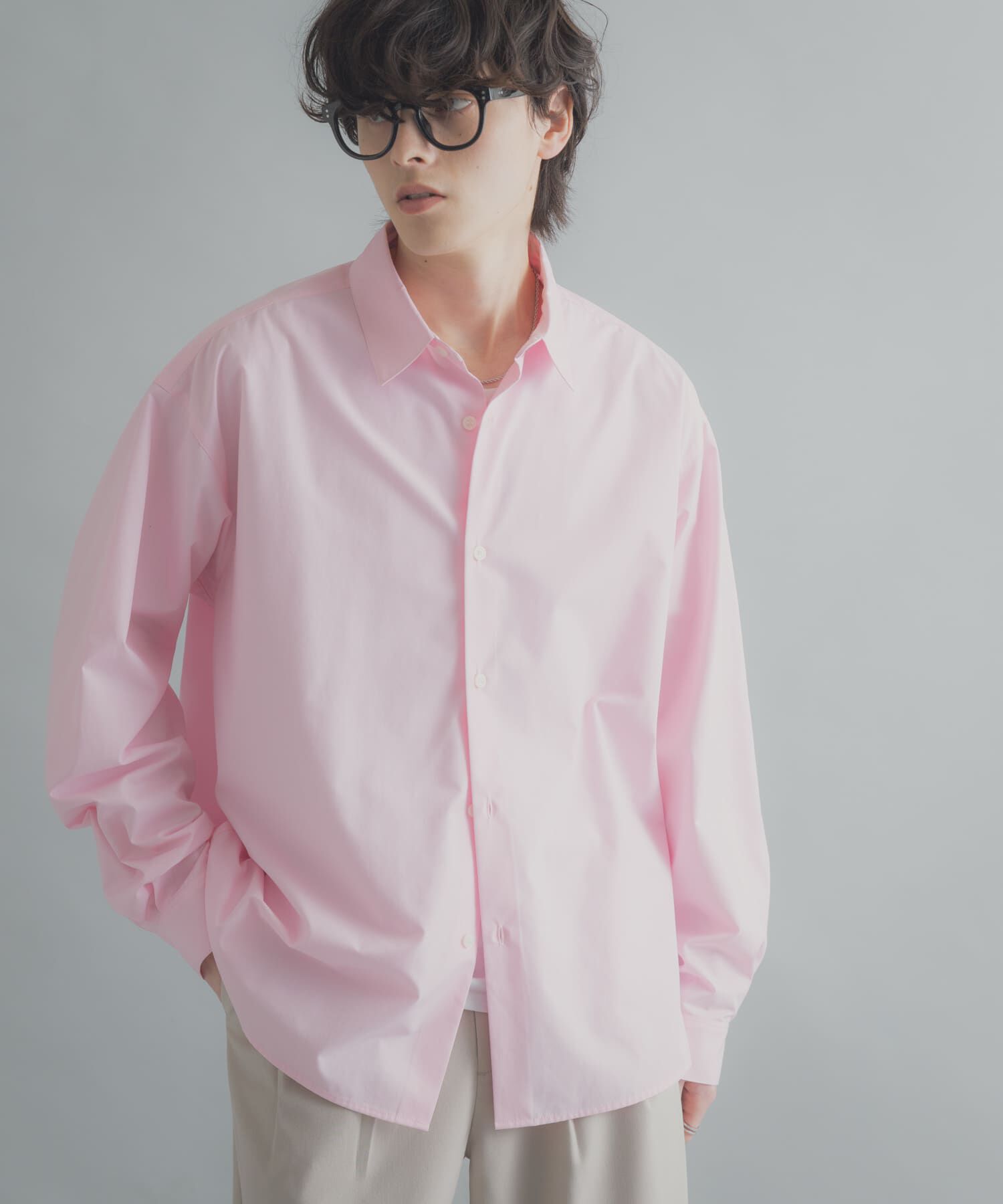 SENSE OF PLACE by URBAN RESEARCH「『イージーケア/速乾/接触冷感』コンフォートレギュラーカラーシャツ」|シャツ・ブラウス|