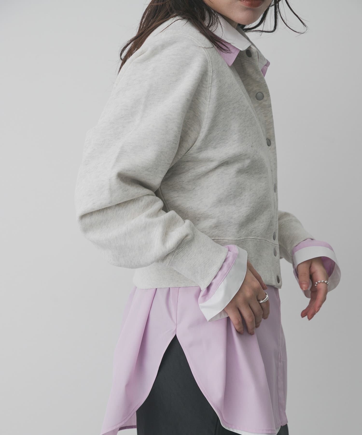 SENSE OF PLACE by URBAN RESEARCH「『WEB限定』フェイクレイヤードルーズシャツ」|シャツ・ブラウス|