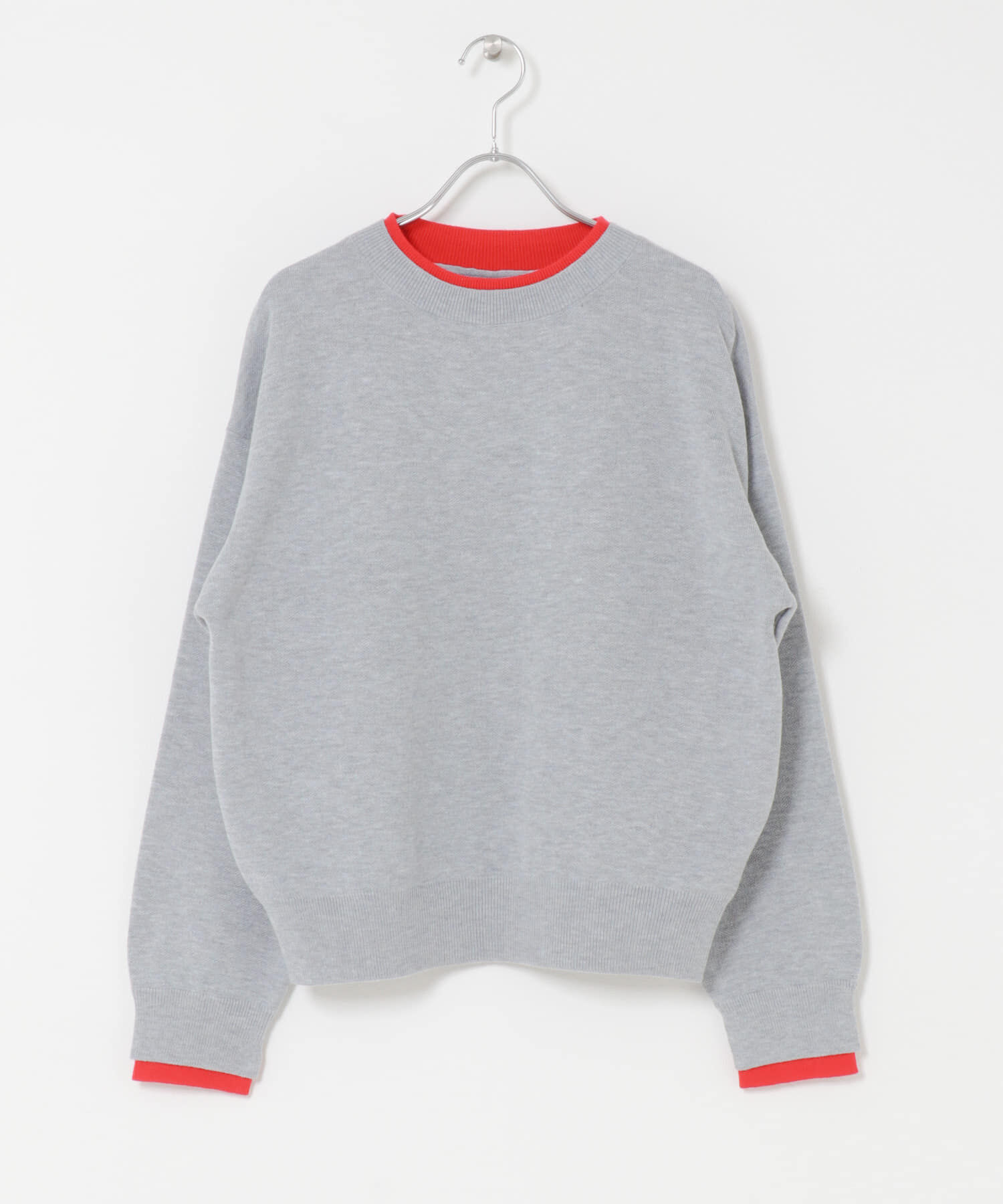 SENSE OF PLACE by URBAN RESEARCH「『洗濯可』バイカラーレイヤードセーター」|ニット・セーター|