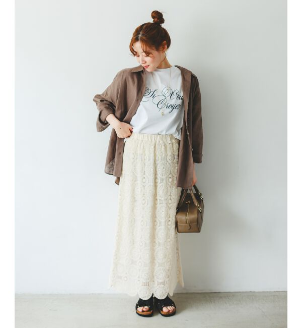  「《さらっとした着心地》コットン麻オーバーシャツ」|シャツ・ブラウス|