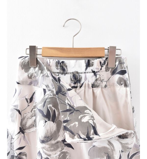 MAJESTICLEGON「バックレースアップフレアスカート」|フレア|