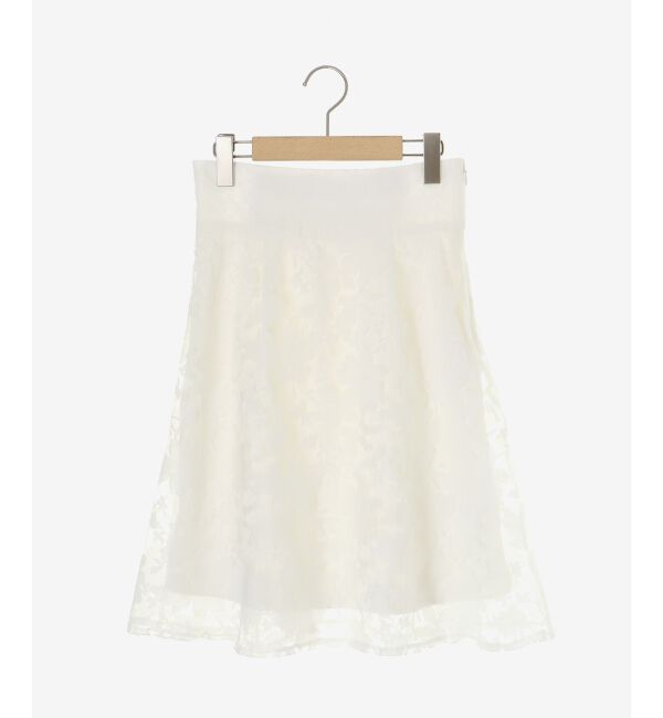 MAJESTICLEGON「バックレースアップフレアスカート」|フレア|