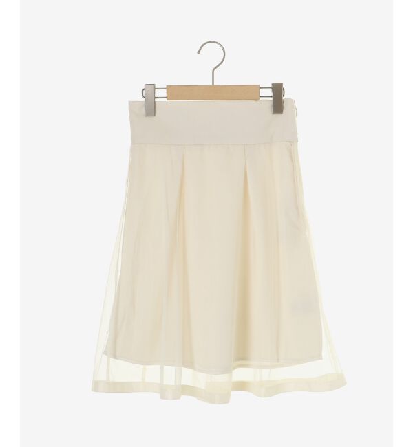 MAJESTICLEGON「バックレースアップフレアスカート」|フレア|