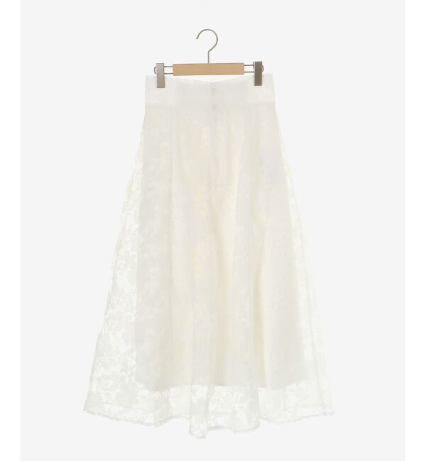 MAJESTICLEGON「バックレースアップフレアスカート」|フレア|