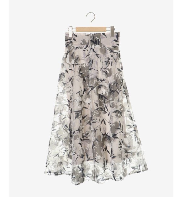 MAJESTICLEGON「バックレースアップフレアスカート」|フレア|