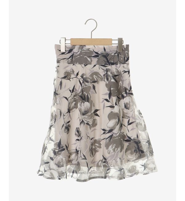 MAJESTICLEGON「バックレースアップフレアスカート」|フレア|