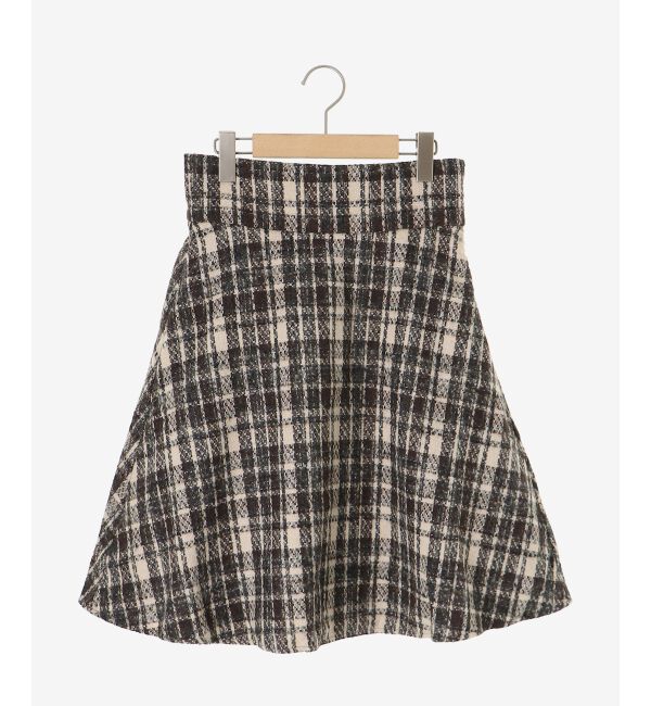 MAJESTICLEGON「バックレースアップフレアスカート」|フレア|