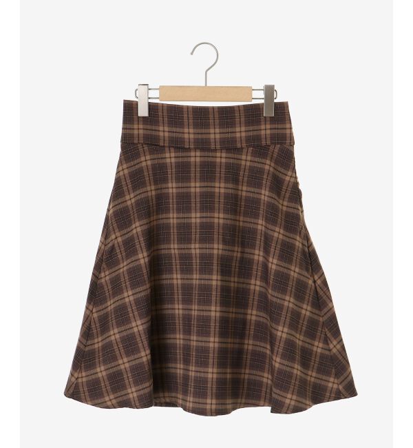 MAJESTICLEGON「バックレースアップフレアスカート」|フレア|