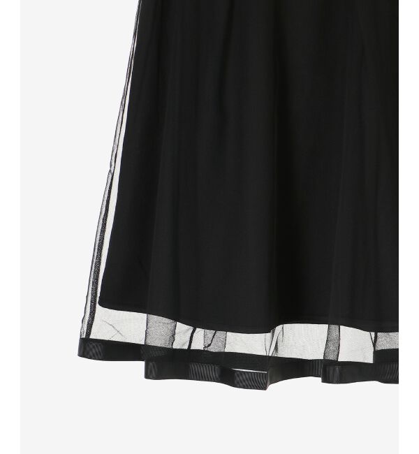 MAJESTICLEGON「バックレースアップフレアスカート」|フレア|