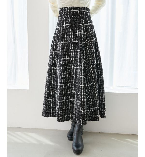 MAJESTICLEGON「バックレースアップフレアスカート」|フレア|