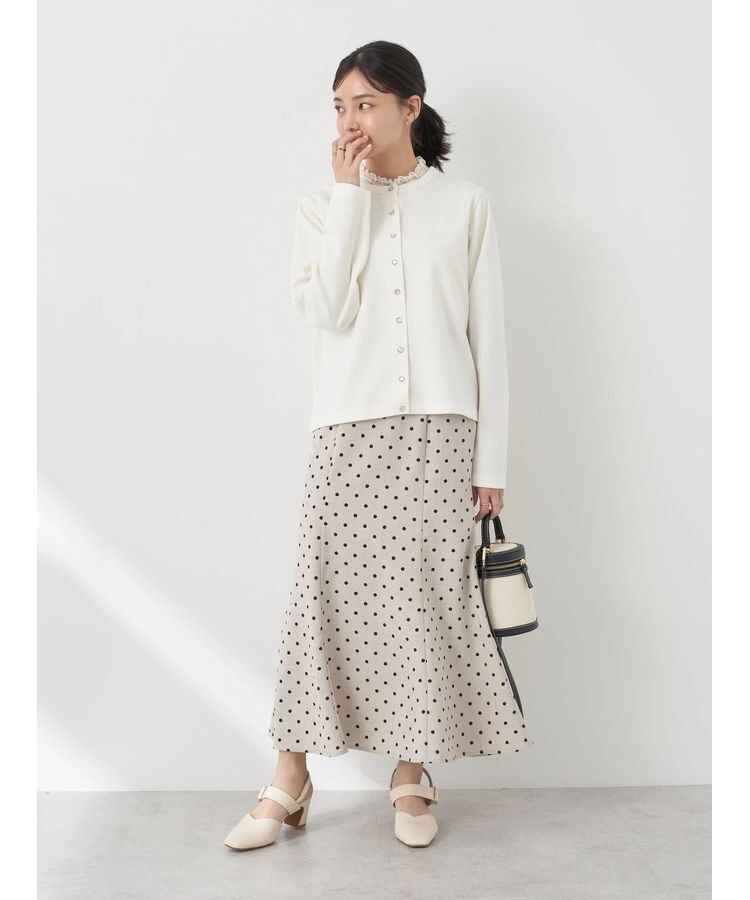 earth music&ecology「パールスナップボタンカーディガン」|カーディガン|