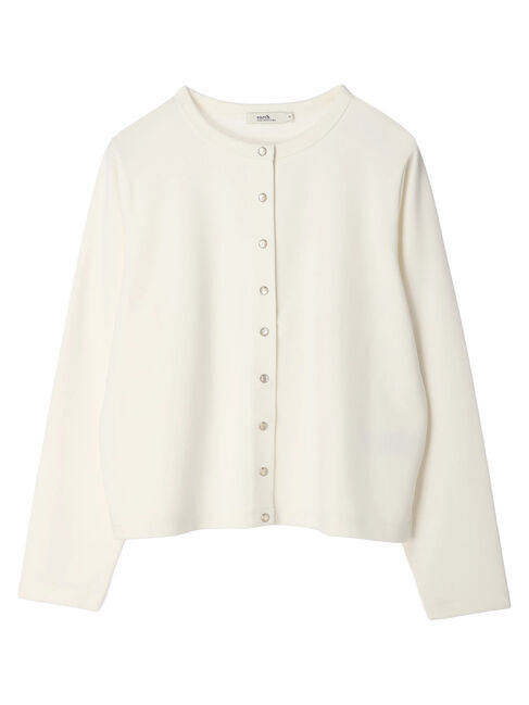 earth music&ecology「パールスナップボタンカーディガン」|カーディガン|