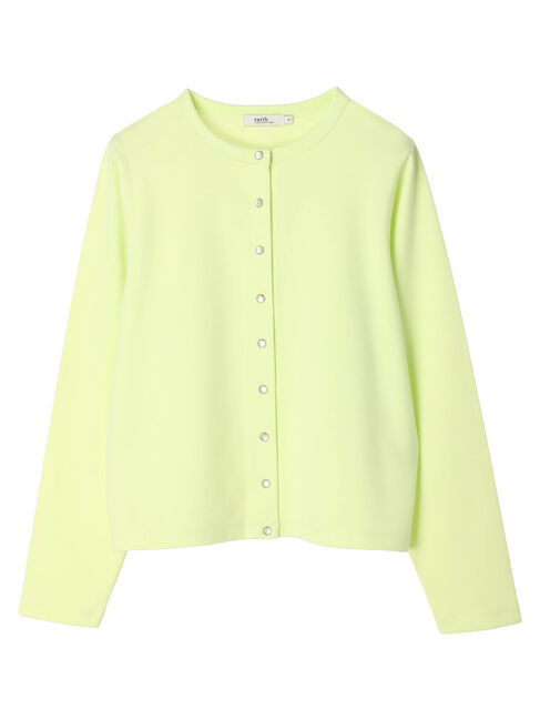 earth music&ecology「パールスナップボタンカーディガン」|カーディガン|