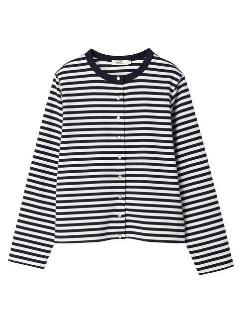 earth music&ecology「パールスナップボタンカーディガン」|カーディガン|